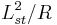 L_{st}^2/R