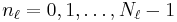 n_\ell = 0, 1, \dots, N_\ell-1