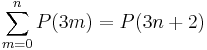 \sum_{m=0}^n P(3m)=P(3n%2B2)