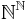 \mathbb{N}^\mathbb{N}