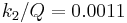 k_2/Q=0.0011