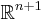 \mathbb{R}^{n%2B1}