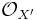 \mathcal{O}_{X'}