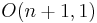 O(n%2B1,1)