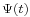 \scriptstyle{\Psi(t)}