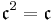 \mathfrak{c}^2 = \mathfrak{c}