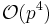 \mathcal{O}(p^4)