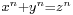 \scriptstyle x^n %2B y^n = z^n