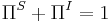 \Pi^S%2B\Pi^I=1