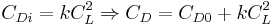  C_{Di} = k C_L^2 \Rightarrow C_D = C_{D0} %2B k C_L^2 