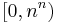 [0, n^n)