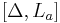  [\Delta,L_{a}] 