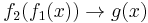 f_2(f_1(x)) \rightarrow g(x)