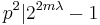 p^2|2^{2m\lambda}-1