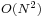 \scriptstyle O(N^2)