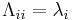 \Lambda_{ii}=\lambda_i