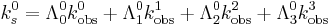 k^{0}_s = \Lambda^0_0 k^0_{\mathrm{obs}} %2B \Lambda^0_1 k^1_{\mathrm{obs}} %2B \Lambda^0_2 k^2_{\mathrm{obs}} %2B \Lambda^0_3 k^3_{\mathrm{obs}} \,