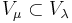 V_\mu\subset V_\lambda