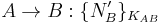 A \rightarrow B: \{N'_B\}_{K_{AB}}