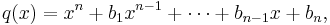 q(x)=x^n%2Bb_1x^{n-1}%2B\cdots%2Bb_{n-1}x%2Bb_n, \,