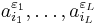 a_{i_1}^{\varepsilon_1}, \ldots, a_{i_L}^{\varepsilon_L}