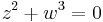 z^2%2Bw^3=0