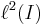 \ell^2(I)