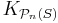 K_{\mathcal{P}_n(S)}