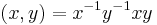 (x,y) = x^{-1}y^{-1}xy