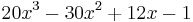 20x^3-30x^2%2B12x-1