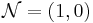 \mathcal{N}=(1,0)