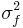 \sigma^{2}_{f}