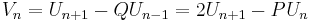 V_n = U_{n%2B1} - Q U_{n-1}=2U_{n%2B1}-PU_n \,