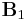 \mathbf{B}_1