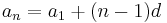 a_n = a_1 %2B (n-1)d