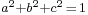 \scriptstyle a^2%2Bb^2%2Bc^2 \,=\, 1