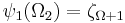 \psi_1(\Omega_2) = \zeta_{\Omega%2B1}