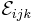 \mathcal{E}_{ijk}