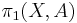 \pi_1(X,A)