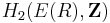 H_2 (E(R), \mathbf Z)