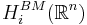 \ H^{BM}_i(\mathbb{R} ^n ) 