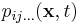 \ p_{ij\ldots}(\mathbf x,t)