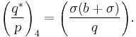 \Bigg(\frac{q^*}{p}\Bigg)_4= \Bigg(\frac{\sigma(b%2B\sigma)}{q}\Bigg).