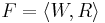 F=\langle W,R\rangle