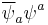 \overline{\psi}_a \psi^a