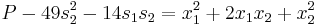 
P-49s_2^2-14s_1s_2 = x_1^2 %2B 2x_1x_2 %2B x_2^2
