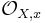 \mathcal{O}_{X, x}