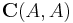 \mathbf{C}(A,A)