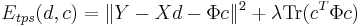 
	E_{tps}(d,c) = \|Y - Xd - \Phi c\|^2 %2B \lambda \textrm{Tr}(c^T\Phi c)
