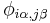  \phi_{i \alpha,j \beta} 